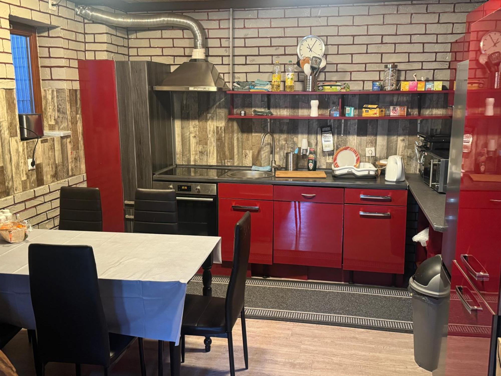 Gaestezimmer Am Aartalsee Bischoffen Extérieur photo